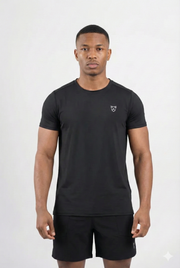 T-Shirt CORE C Noir – t-shirt de sport Galsenfit